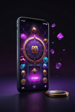 Mad Casino mobile app on phone